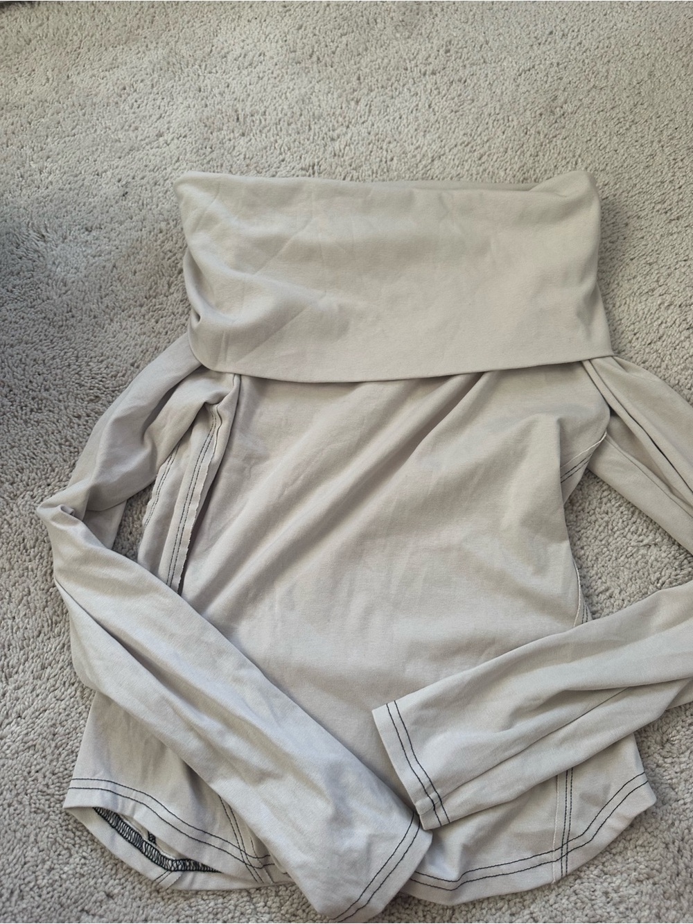 bohme Off-the-Shoulder Long Sleeve Sweater